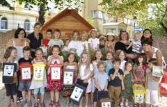 Foto Mödlinger Saubermacher einheitliche Mülltrennung im Kindergarten Pinocchio